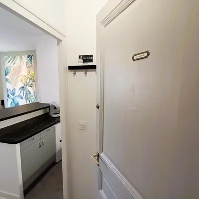 Plan de l'établissement L'Oasis-T2 spacieux-Wifi-TV-Proche Gare