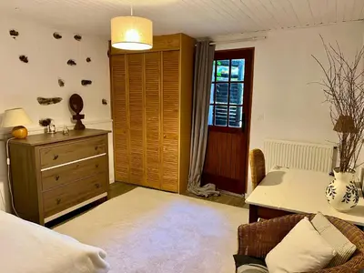 Un ou plusieurs lits dans un hébergement de l'établissement La petite maison