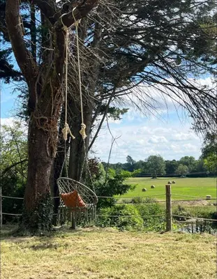 Paysage naturel près de la maison de vacances