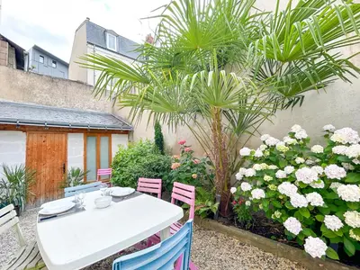 Jardin de l'établissement Studio lumineux avec jardin commun à Tours