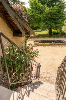 Jardin de l'établissement Manoir saint Eusèbe