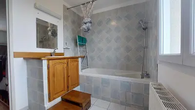 Salle de bains dans l'établissement Oh l'idée home