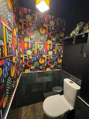 Salle de bains dans l'établissement Le petit Berthelot au cœur de Tours