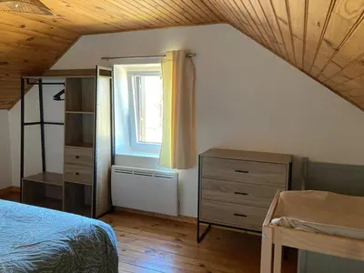 Un ou plusieurs lits dans un hébergement de l'établissement La Maisonnette