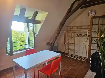 Plan de l'établissement T2 historique de charme Saumur