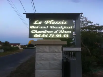Plan de l'établissement Chambres D'hôtes du Plessis