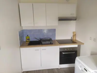 Cuisine ou kitchenette dans l'établissement T1 TOURS NORD 38m2 - 4 couchages