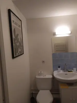 Salle de bains dans l'établissement T1 TOURS NORD 38m2 - 4 couchages