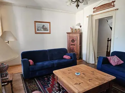 Coin salon dans l'établissement Les Reflets de l 'Indre