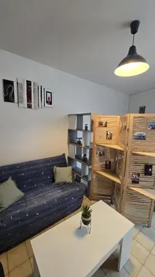 Coin salon dans l'établissement Perle des Bords de Loire