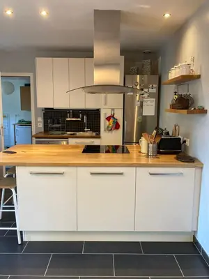 Cuisine ou kitchenette dans l'établissement Le Fleuriau - Tours, Loire Valley