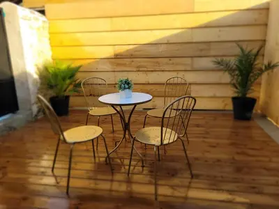 Plan de l'établissement Domaine Les Chauveaux, 3 gites, 26 personnes, 1 salle