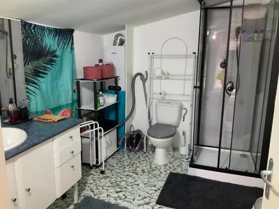 Salle de bains dans l'établissement Sweet