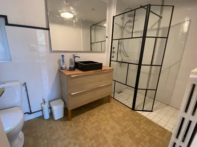 Cuisine ou kitchenette dans l'établissement p'tite maison