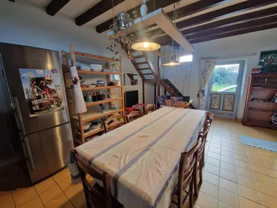 Cuisine ou kitchenette dans l'établissement La Petite Foucaudière, 10 couchages