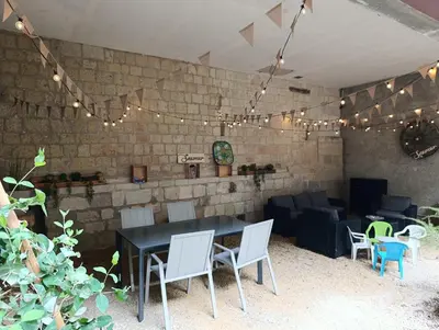 Coin salon dans l'établissement L'Escapade Végétale - Centre Ville