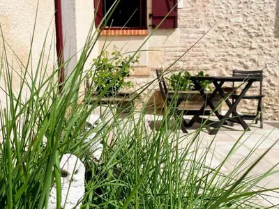 Jardin de l'établissement Gîte charmant à Veuzain-sur-Loire, proche des châteaux - FR-1-491-470