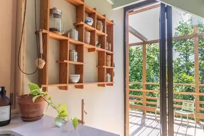 Balcon ou terrasse dans l'établissement L'Observatoire Sauvage - Amboise