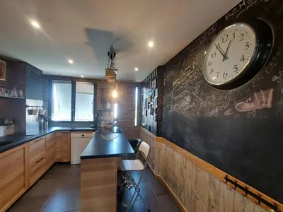 Cuisine ou kitchenette dans l'établissement L'écrin URBAIN