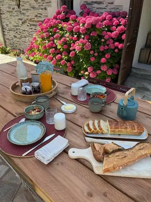 Nourriture dans la maison d'hôtes ou à proximité