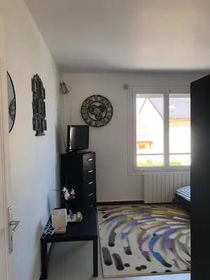 Télévision ou salle de divertissement dans l'établissement Location appartement entier T1 24h Le Mans
