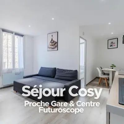 Séjour Cosy - Proche Gare & Centre - Futuroscope 3