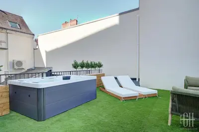 Plan de l'établissement Villa Michelet - Jacuzzi - Sauna - Hyper Center