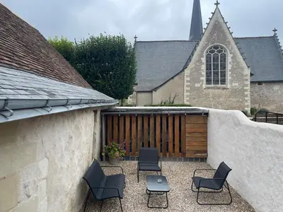 Plan de l'établissement Grange de caractère avec cour privée