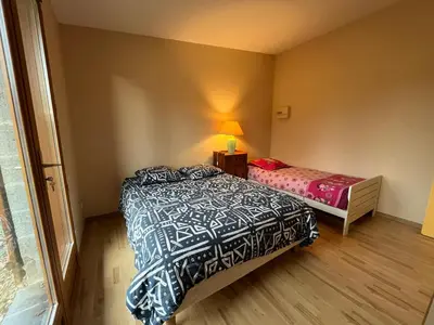 Un ou plusieurs lits dans un hébergement de l'établissement Maison du Verger Idéal pour séjours pros