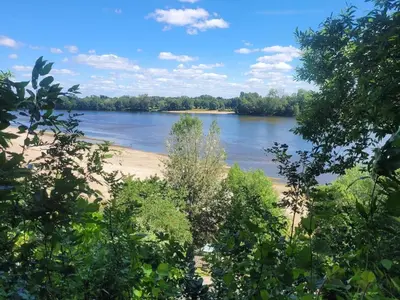 Paysage naturel près de la maison de vacances