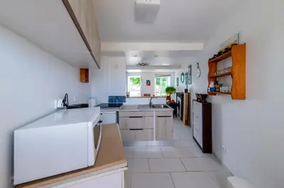 Cuisine ou kitchenette dans l'établissement Lakocoon - Proche Center Parcs