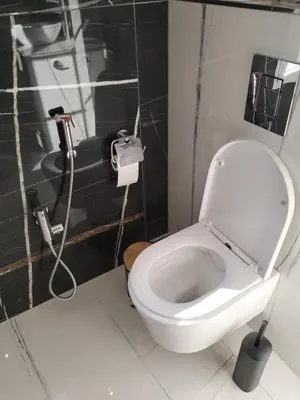 Salle de bains dans l'établissement La maison du pianiste