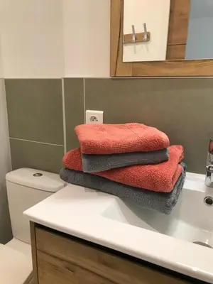 Salle de bains dans l'établissement Charmante petite maison