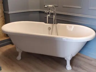 Salle de bains dans l'établissement La maison de Madeleine