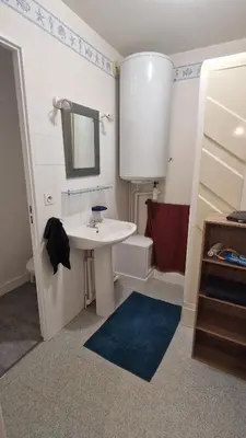 Salle de bains dans l'établissement Ocalme