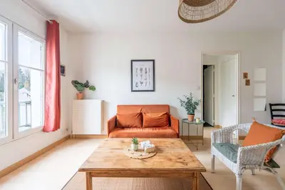 Coin salon dans l'établissement Escale royale à Blois