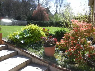 Jardin de l'établissement Chambre D'hôte De La Rotterie