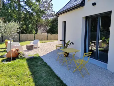 Jardin de l'établissement Chambre confort bien située