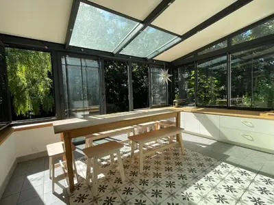 Plan de l'établissement Villa de charme, 6 chambres, grand parc arboré