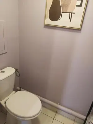 Salle de bains dans l'établissement T3 COSY 2 chambres proche TOURS