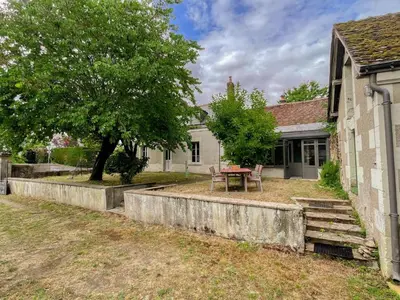 Jardin de l'établissement Gîte proche châteaux, jardin, parking, max 4 pers - FR-1-381-631