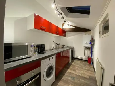 Cuisine ou kitchenette dans l'établissement L'écrin de Loire by Saumur Signature