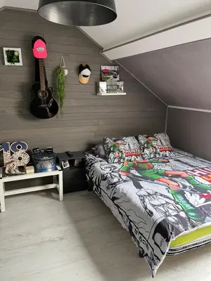 Un ou plusieurs lits dans un hébergement de l'établissement Maison proche des 24h du Mans