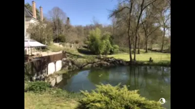 Paysage naturel près de la maison de vacances