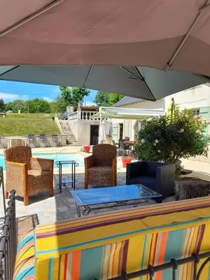 Piscine de l'établissement Le Manoir des Prés ou située à proximité
