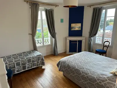 Un ou plusieurs lits dans un hébergement de l'établissement Chateaueden