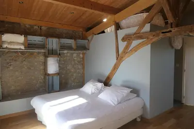 Un ou plusieurs lits dans un hébergement de l'établissement la roche coeur