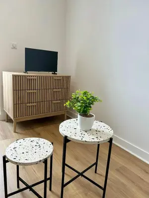 Télévision ou salle de divertissement dans l'établissement Quiet apartment - Touraine