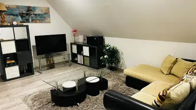 Coin salon dans l'établissement La Régence Chambre 4