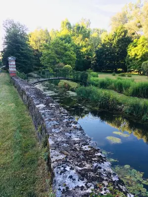 Paysage naturel près de la maison de vacances